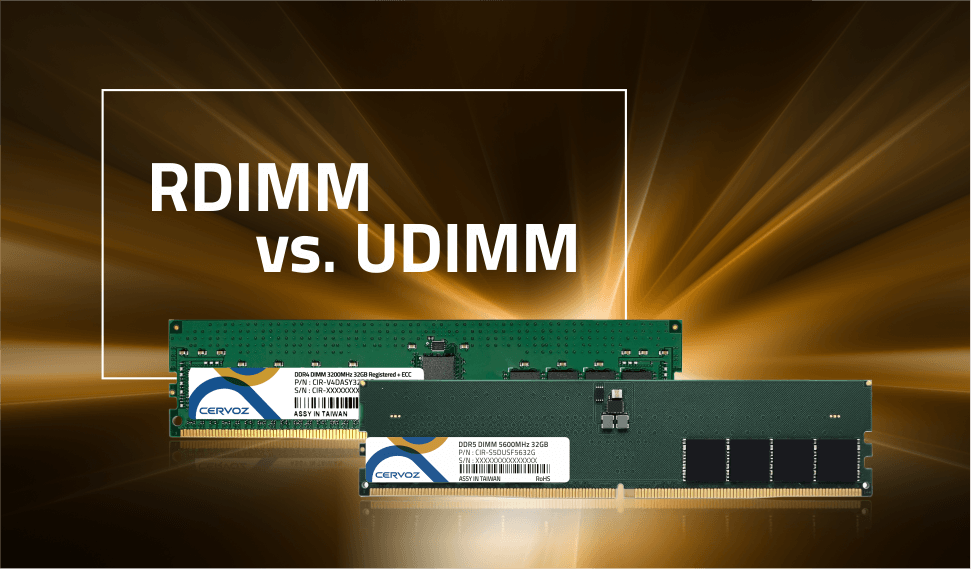 RDIMM vs. UDIMM: What are the Differences?